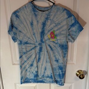 Santa Cruz Blue Tie-Dye T-Shirt